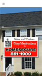 Mobile Screenshot of homesecureconstruction.com